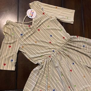 Dot dot smile ballerina dress 8/10